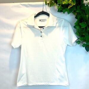 Bermuda Sands White Wicking Polo